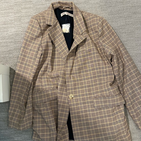 Free People Blazer Size XL New with Tags - Picture 4 of 4